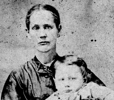 Rachel Hovious Sullivan and Frank Sullivan, 1874