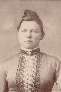 Emma Hovious, ca. 1885-1890