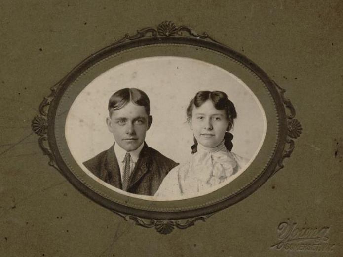 Sallie Hovious and George Eubank, Sr.